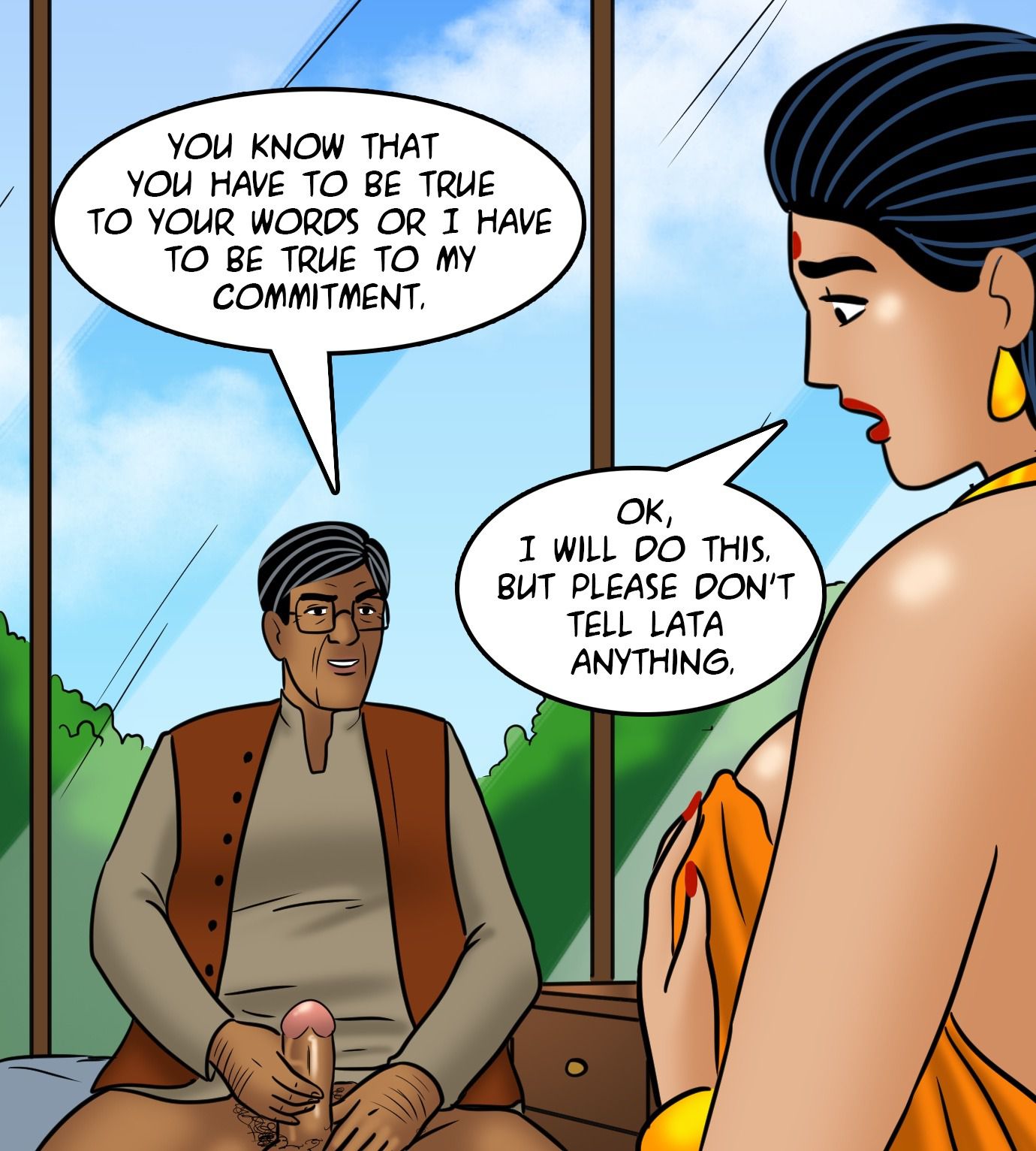 Velamma [Velamma] 111 . Velamma - Chapter 111 - A Tale Of Sexpectators [Velamma] – page 60