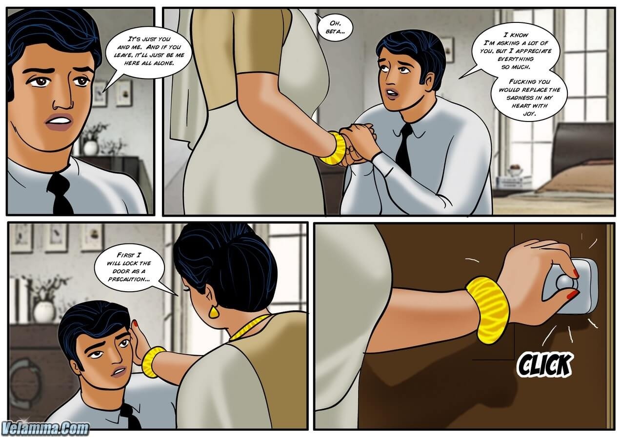 Velamma [Velamma] 33 . Velamma - Chapter 33 - The Funeral [Velamma] – page 14