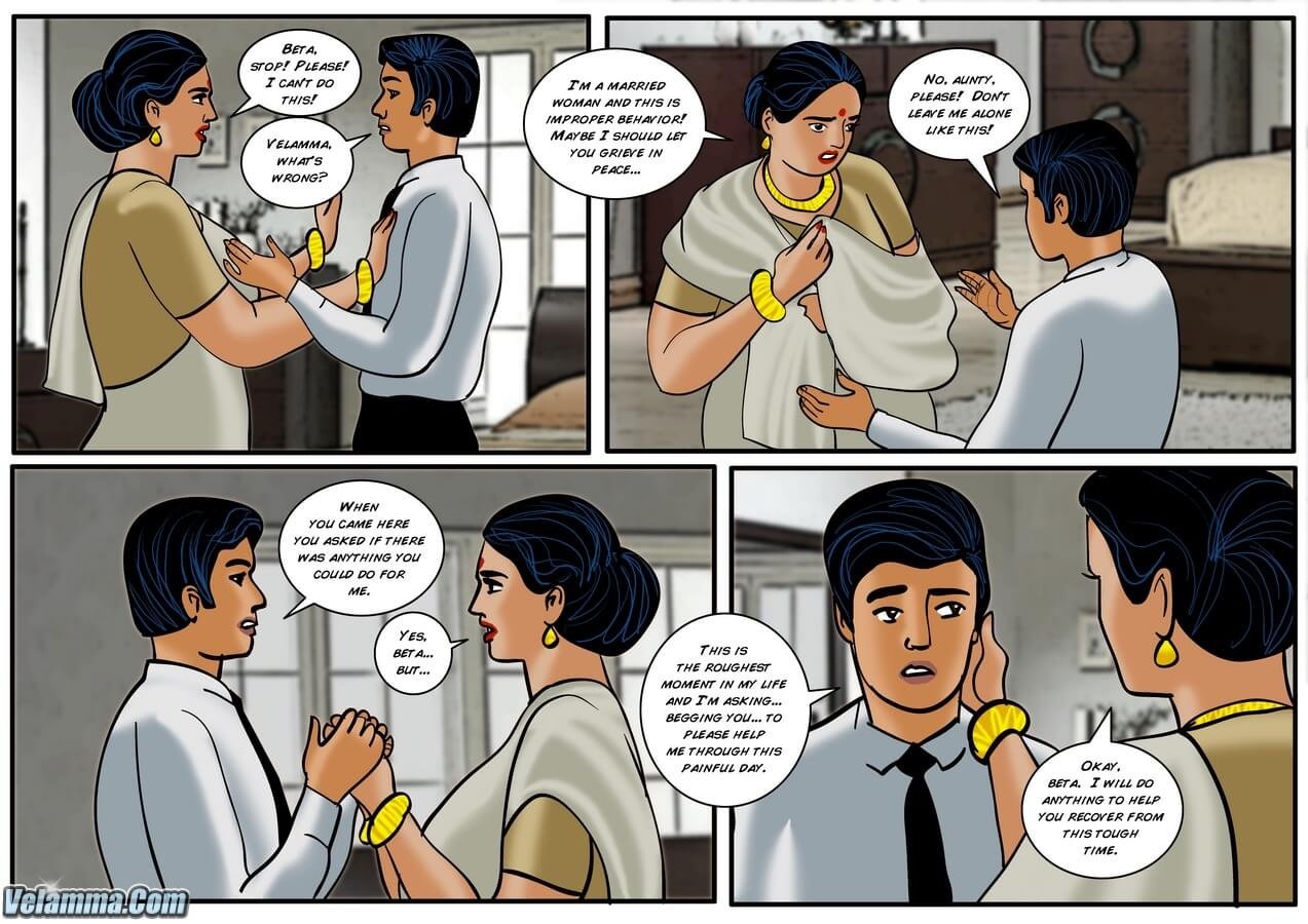 Velamma [Velamma] 33 . Velamma - Chapter 33 - The Funeral [Velamma] – page 9