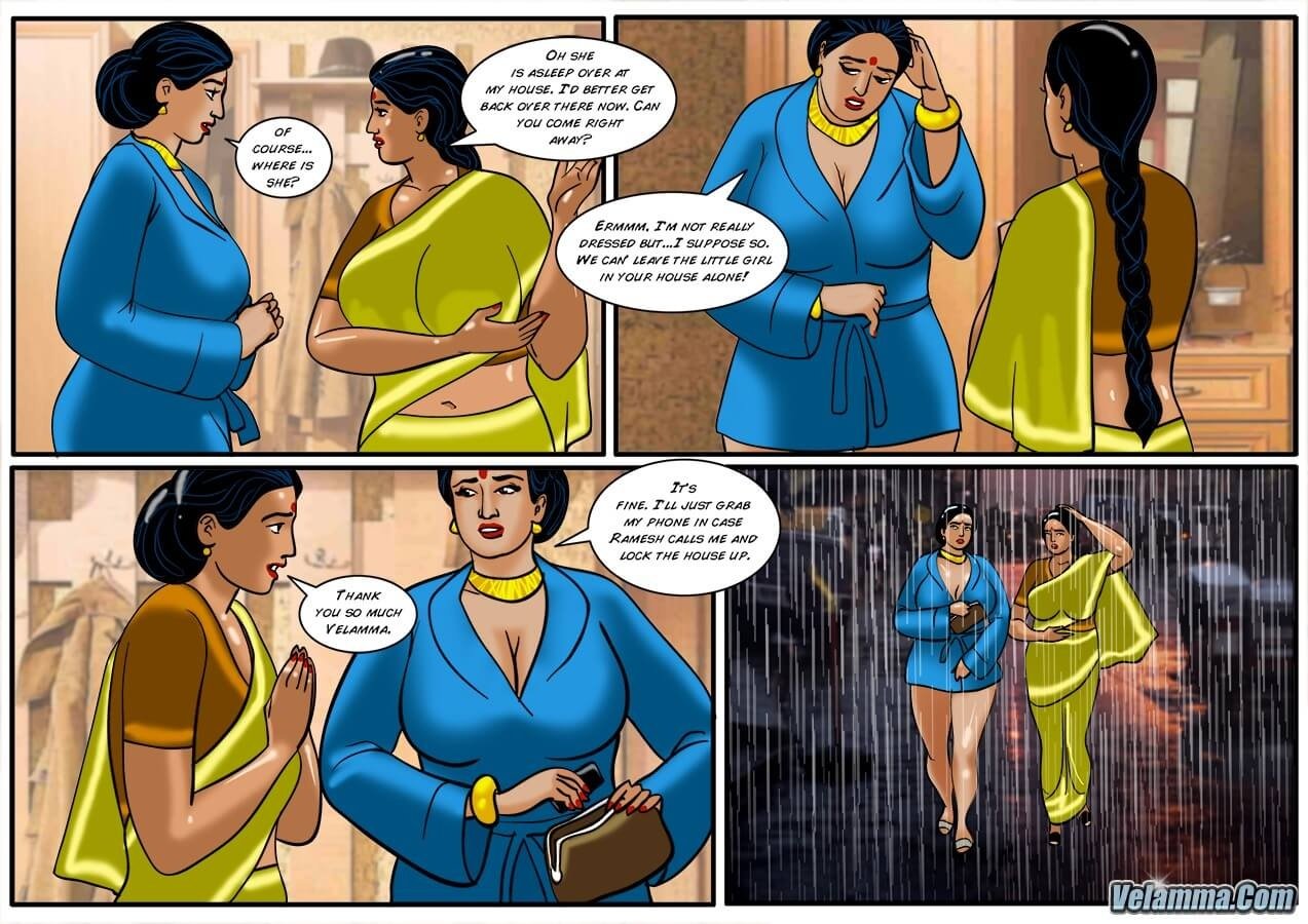 Velamma [Velamma] 45 . Velamma - Chapter 45 - Caught Having Phone Sex! [Velamma] – page 11