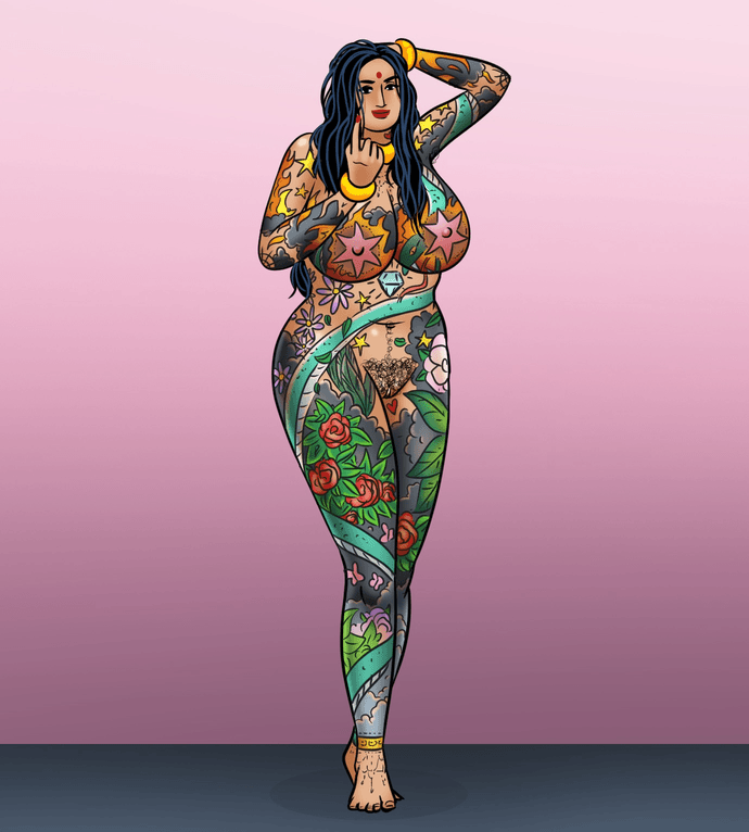 Velamma [Velamma] 122 . Velamma - Chapter 122 - Velamma Gets A Tattoo [Velamma] – page 140