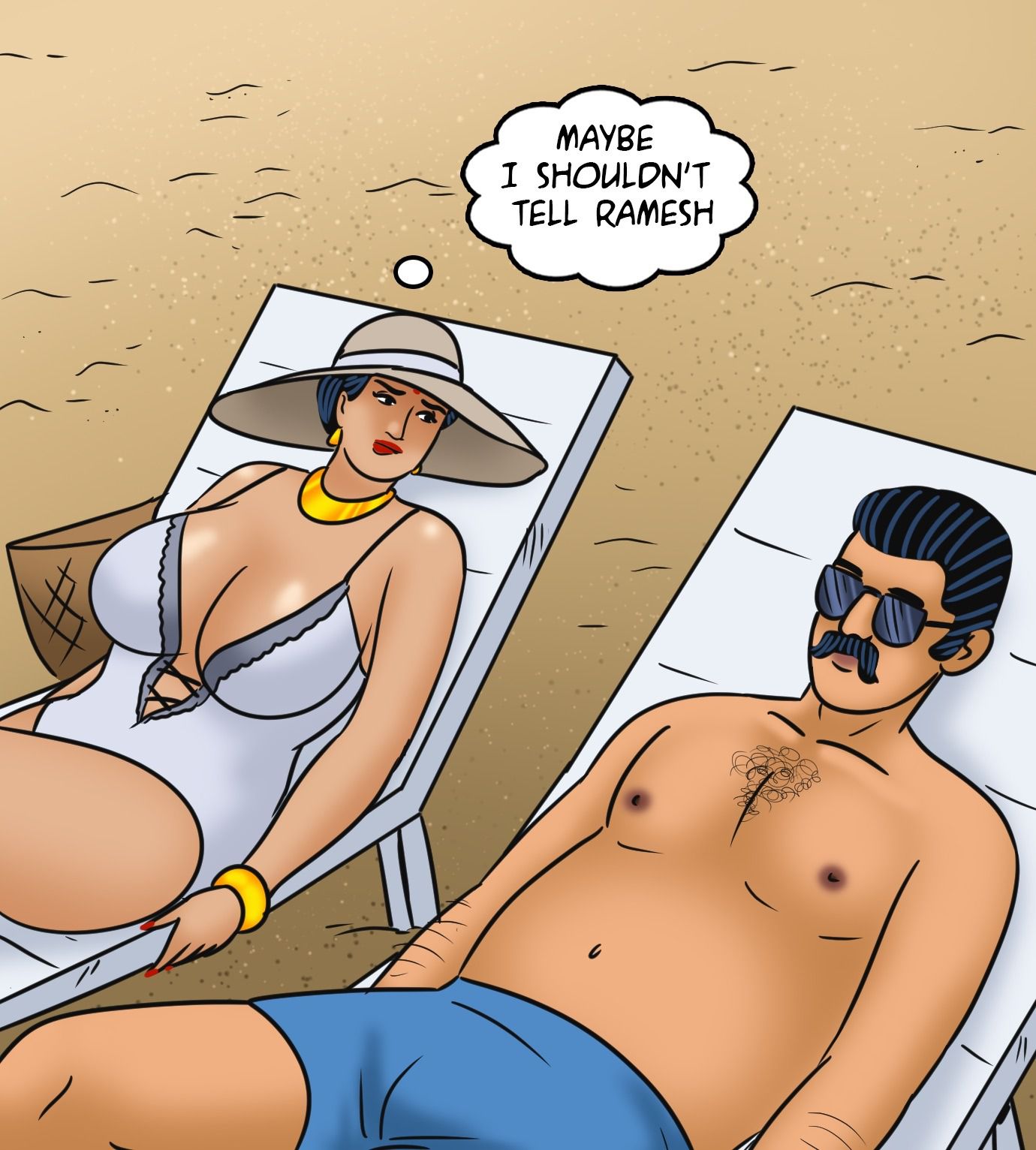 Velamma [Velamma] 122 . Velamma - Chapter 122 - Velamma Gets A Tattoo [Velamma] – page 25