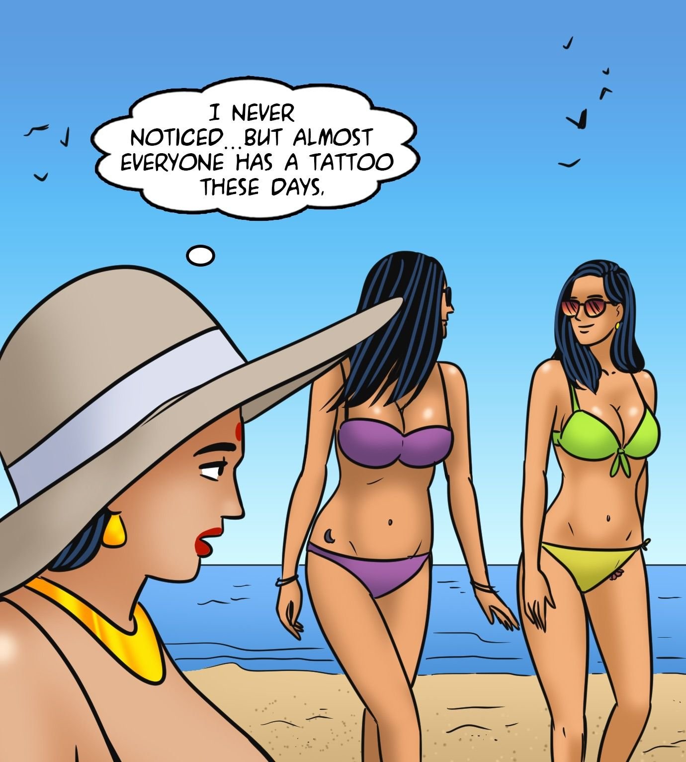 Velamma [Velamma] 122 . Velamma - Chapter 122 - Velamma Gets A Tattoo [Velamma] – page 27