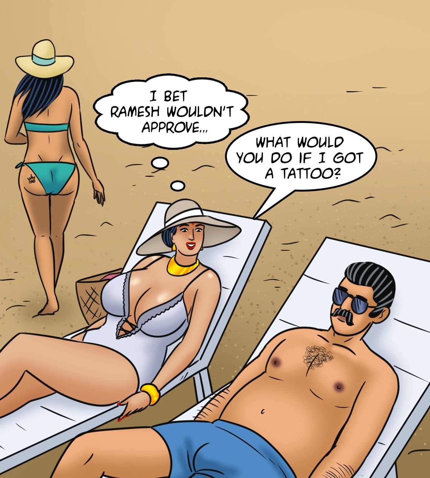 Velamma [Velamma] 122 . Velamma - Chapter 122 - Velamma Gets A Tattoo [Velamma] – page 29