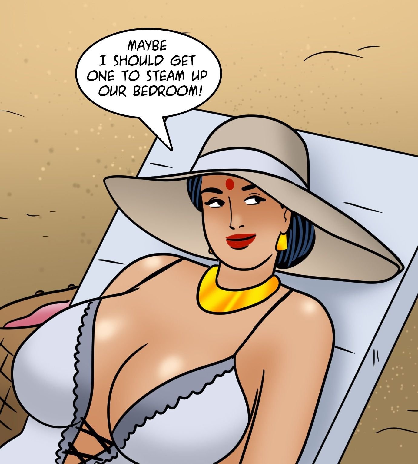 Velamma [Velamma] 122 . Velamma - Chapter 122 - Velamma Gets A Tattoo [Velamma] – page 35