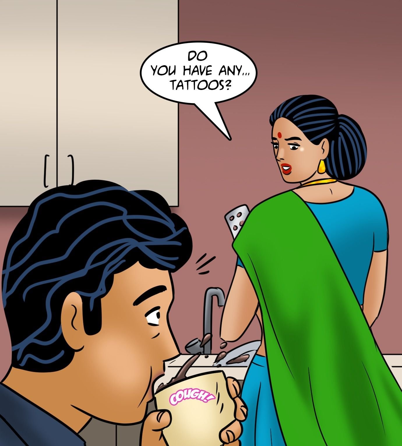 Velamma [Velamma] 122 . Velamma - Chapter 122 - Velamma Gets A Tattoo [Velamma] – page 39