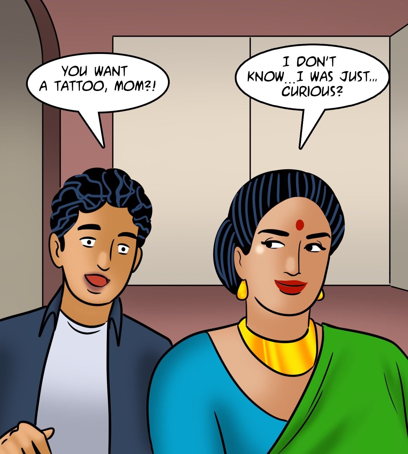 Velamma [Velamma] 122 . Velamma - Chapter 122 - Velamma Gets A Tattoo [Velamma] – page 41