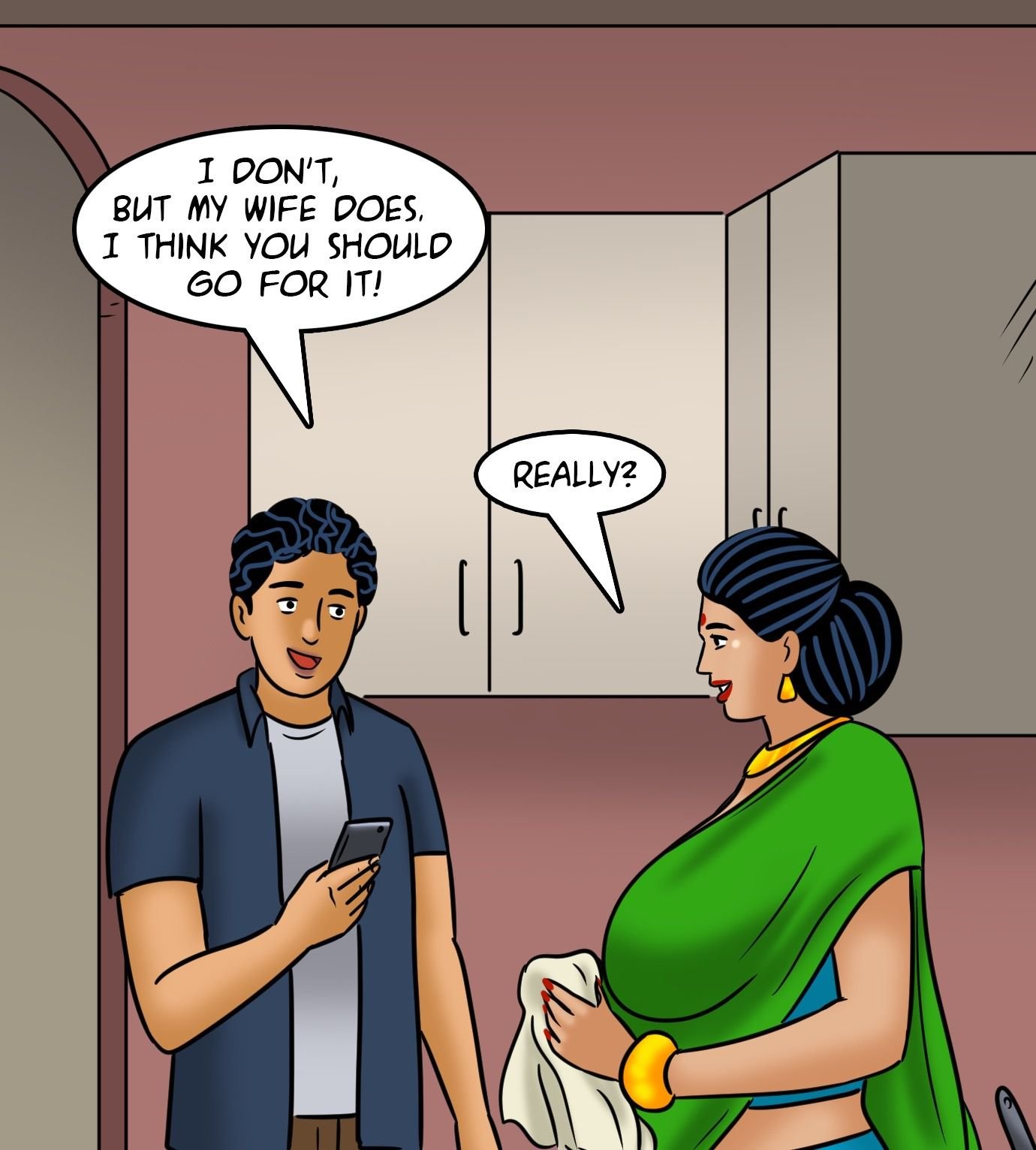Velamma [Velamma] 122 . Velamma - Chapter 122 - Velamma Gets A Tattoo [Velamma] – page 42