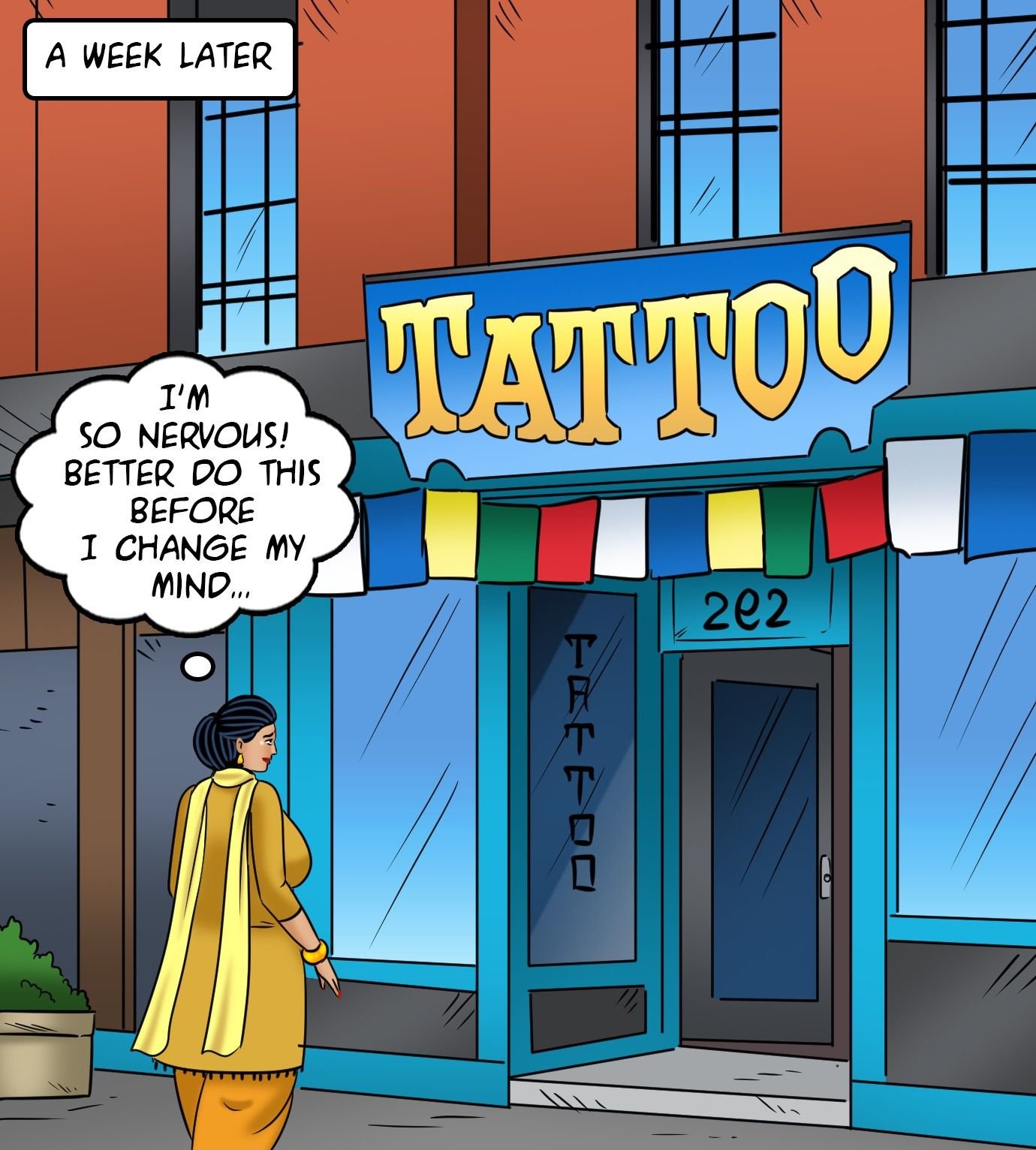 Velamma [Velamma] 122 . Velamma - Chapter 122 - Velamma Gets A Tattoo [Velamma] – page 44