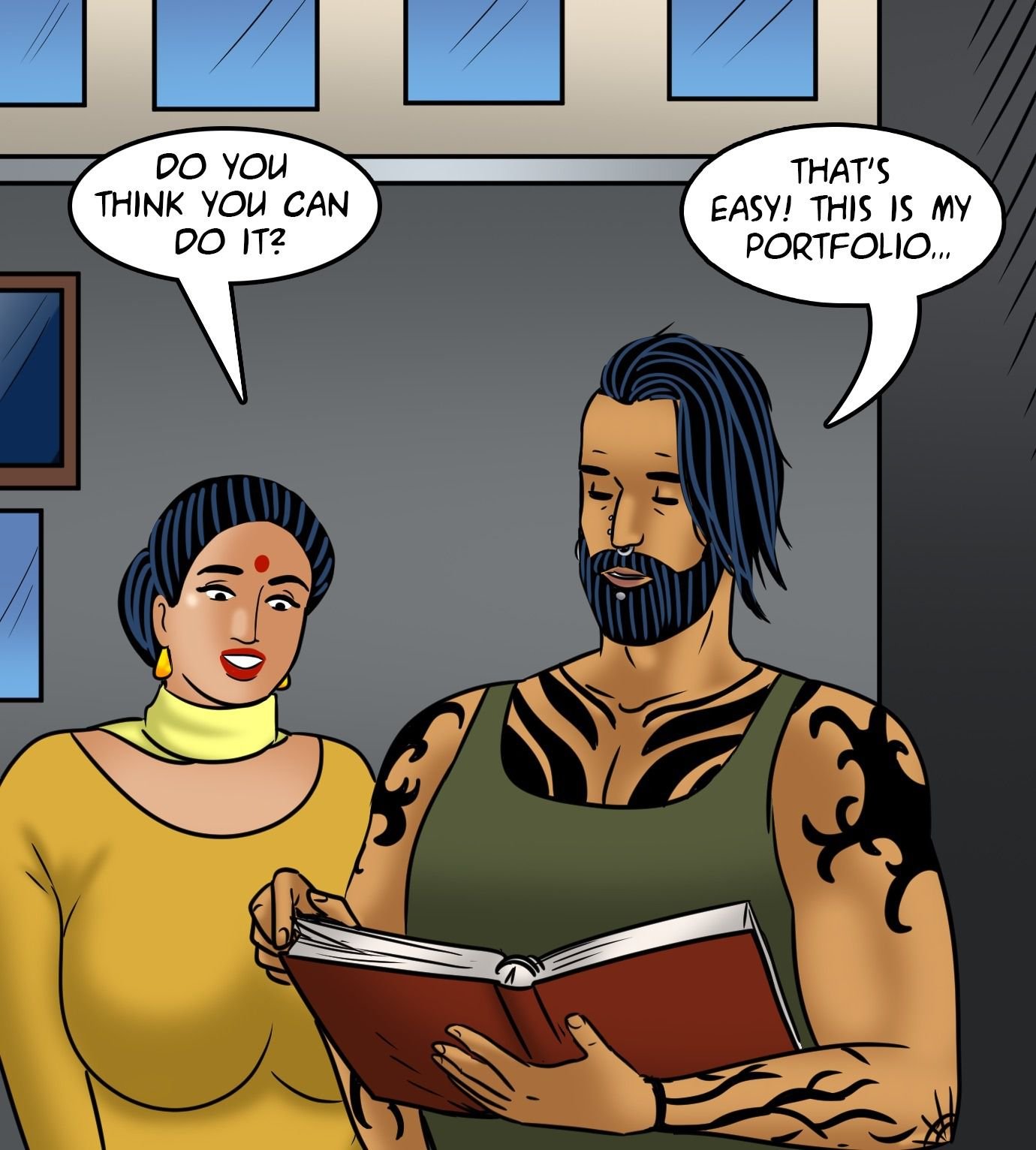 Velamma [Velamma] 122 . Velamma - Chapter 122 - Velamma Gets A Tattoo [Velamma] – page 51