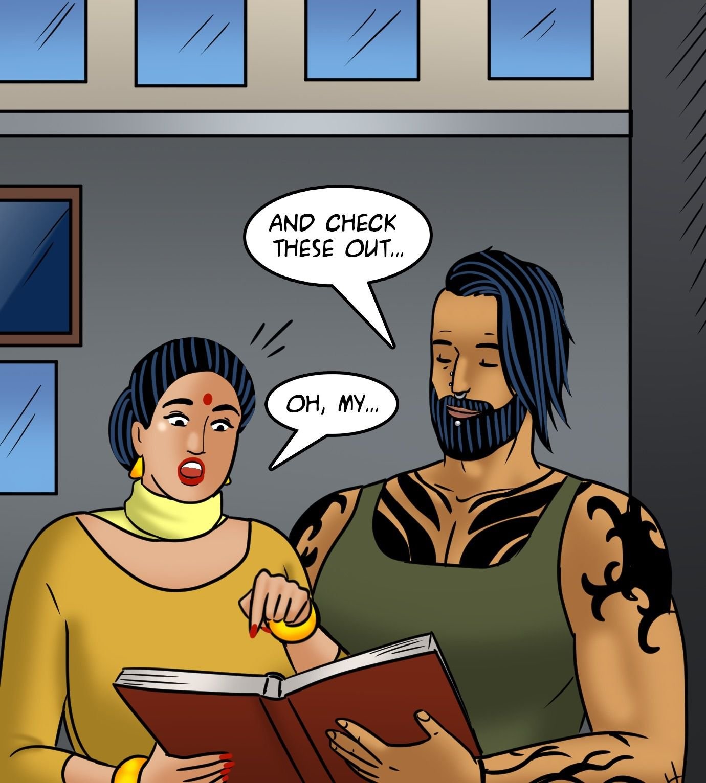 Velamma [Velamma] 122 . Velamma - Chapter 122 - Velamma Gets A Tattoo [Velamma] – page 53