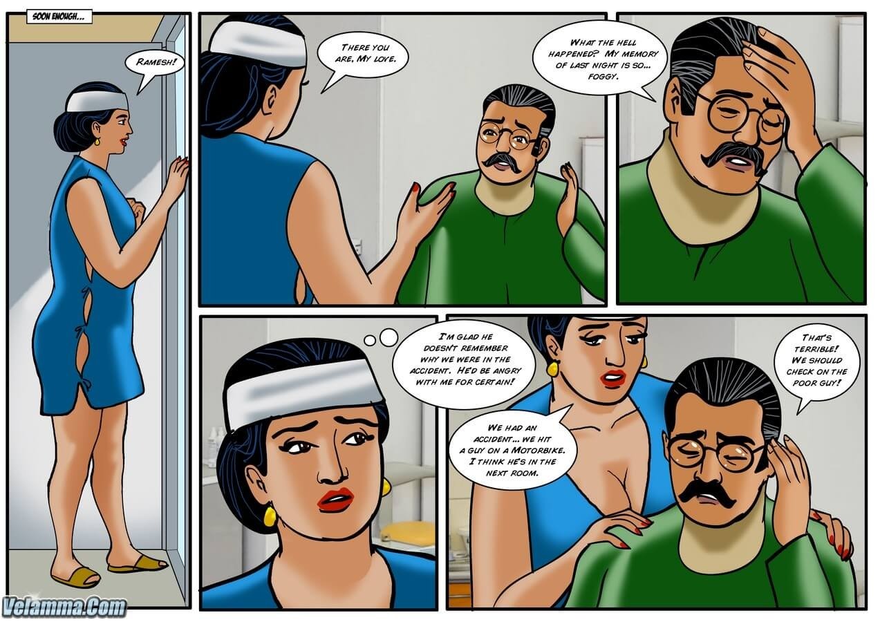 Velamma [Velamma] 35 . Velamma - Chapter 35 - The Accident [Velamma] – page 9