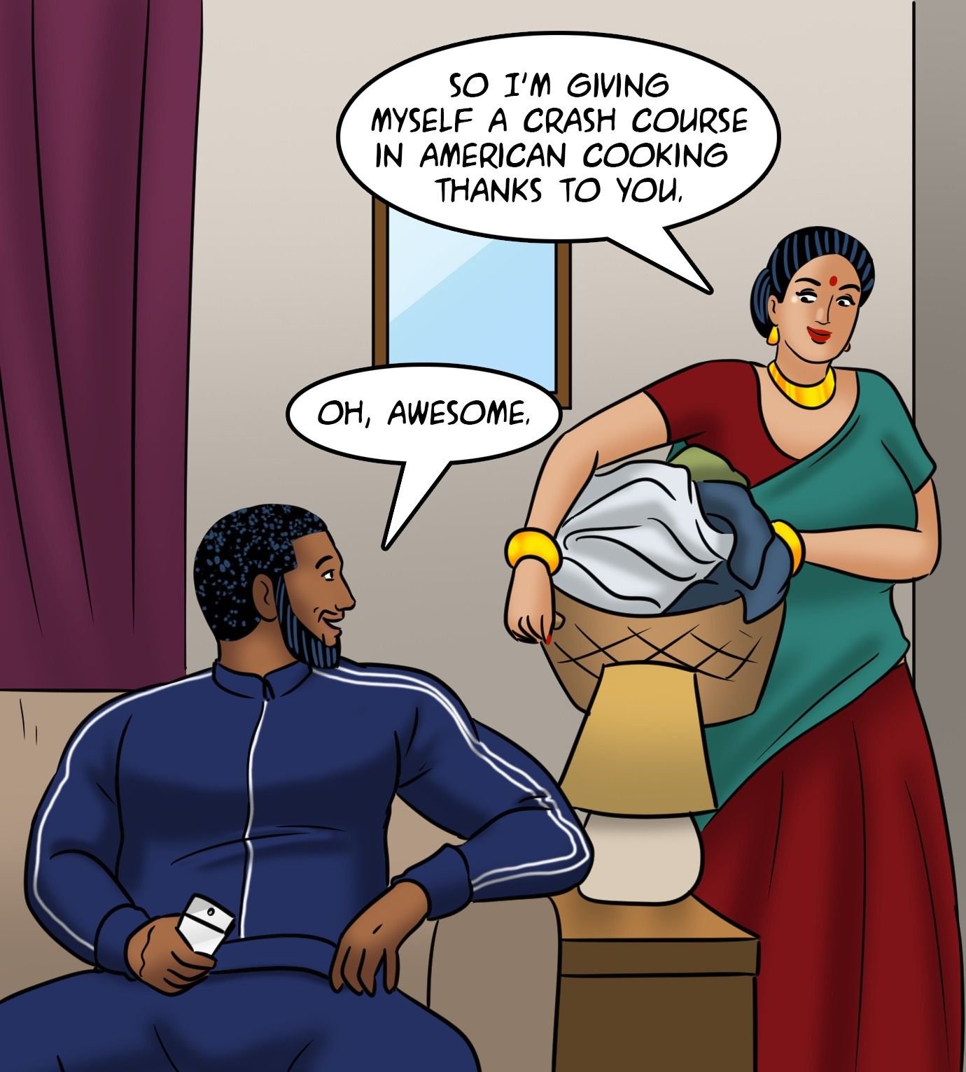 Velamma [Velamma] 117 . Velamma  - Chapter 117 - Black Magic [Velamma] – page 46