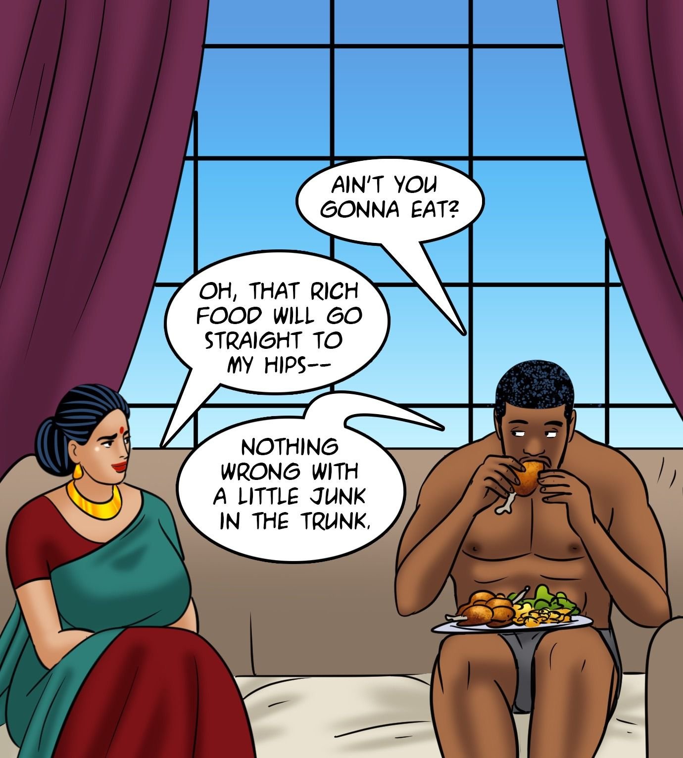 Velamma [Velamma] 117 . Velamma  - Chapter 117 - Black Magic [Velamma] – page 61