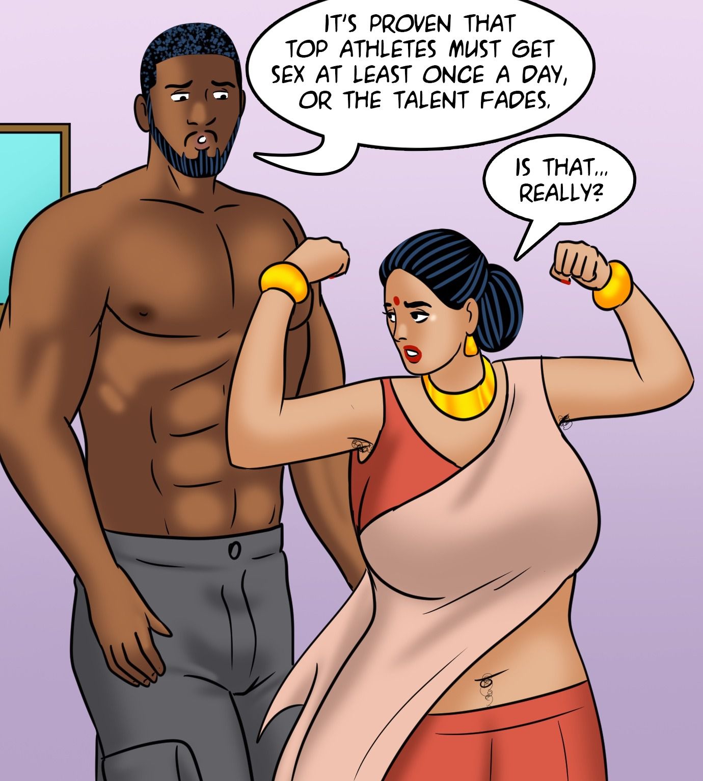 Velamma [Velamma] 117 . Velamma  - Chapter 117 - Black Magic [Velamma] – page 82