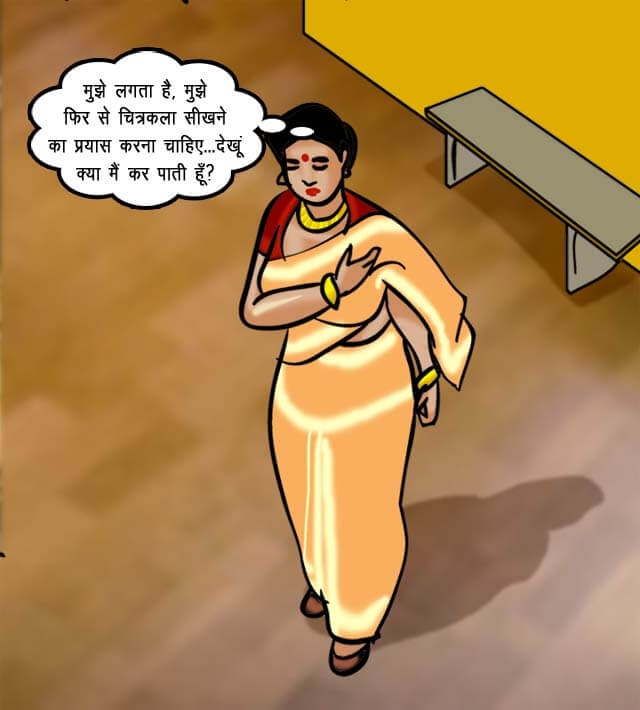 Velamma [Velamma] 62.5 . Velamma - Hindi - Chapter 62 - कला का नमूना [Velamma] – page 40