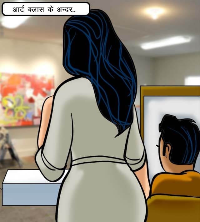 Velamma [Velamma] 62.5 . Velamma - Hindi - Chapter 62 - कला का नमूना [Velamma] – page 45