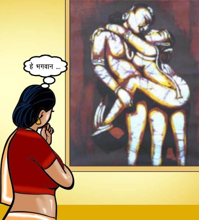 Velamma [Velamma] 62.5 . Velamma - Hindi - Chapter 62 - कला का नमूना [Velamma] – page 8