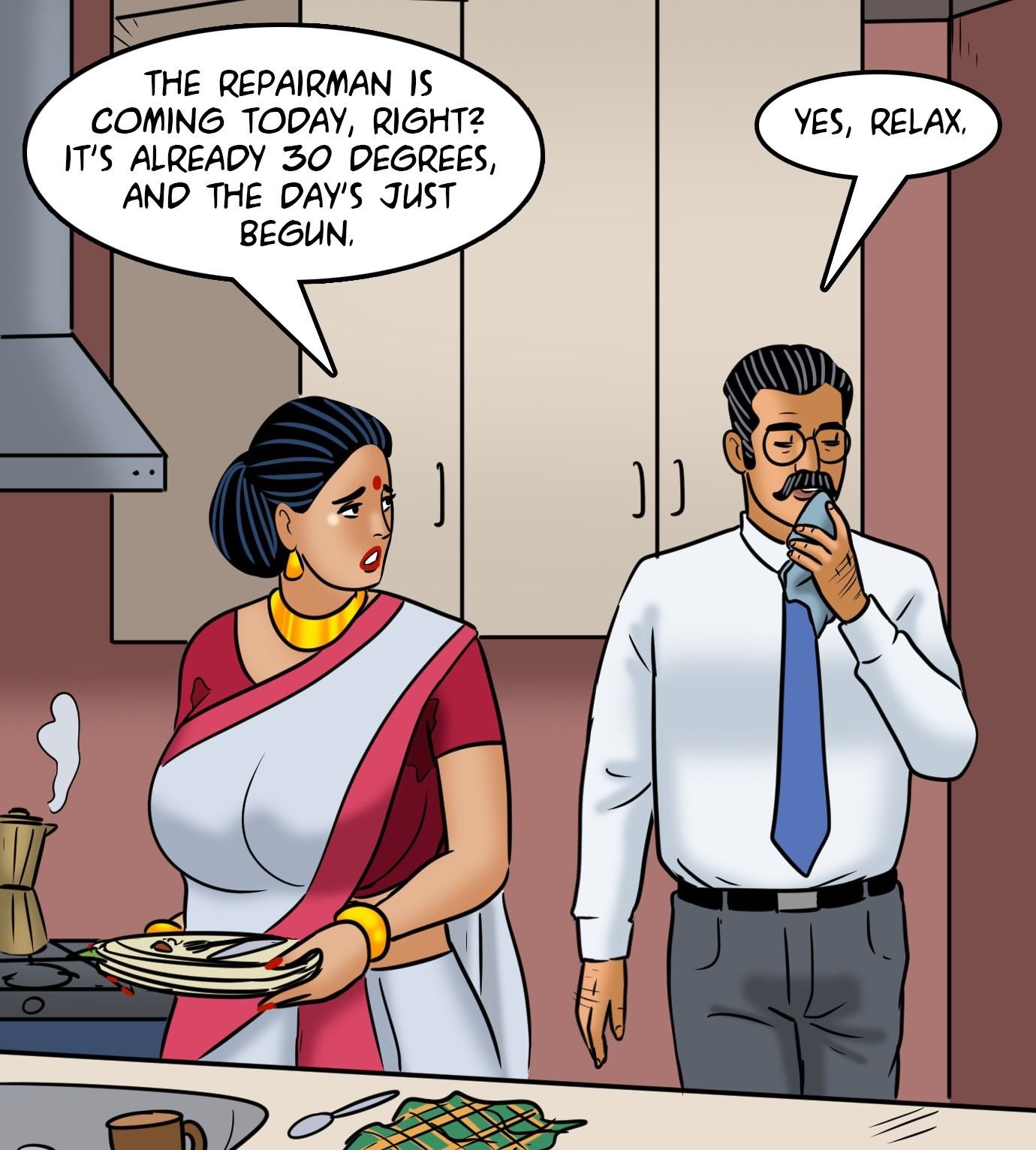 Velamma [Velamma] 113 . Velamma - Chapter 113 - Hot And Bothered [Velamma] – page 37
