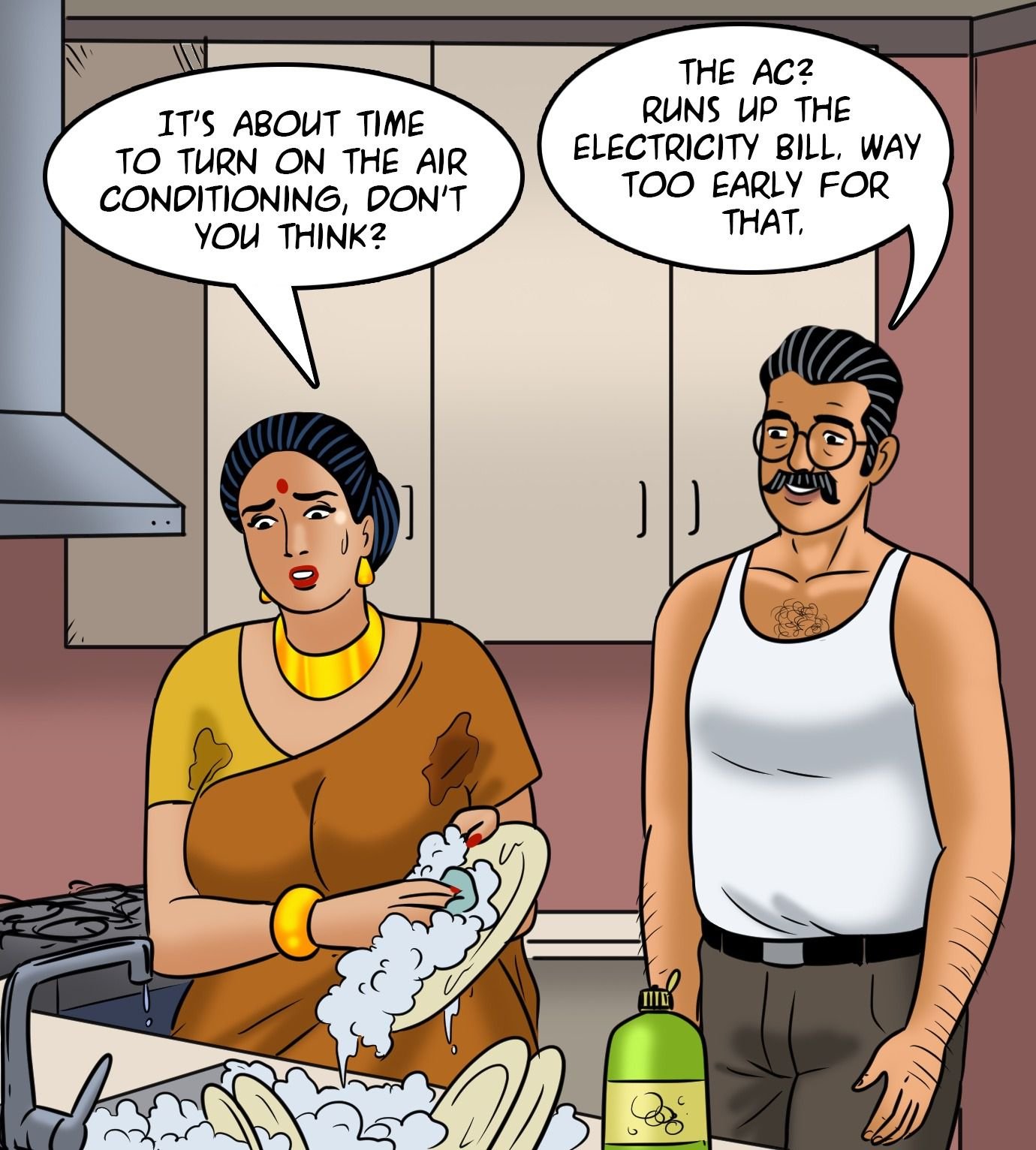 Velamma [Velamma] 113 . Velamma - Chapter 113 - Hot And Bothered [Velamma] – page 4