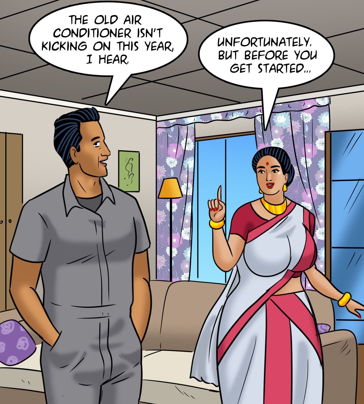 Velamma [Velamma] 113 . Velamma - Chapter 113 - Hot And Bothered [Velamma] – page 44