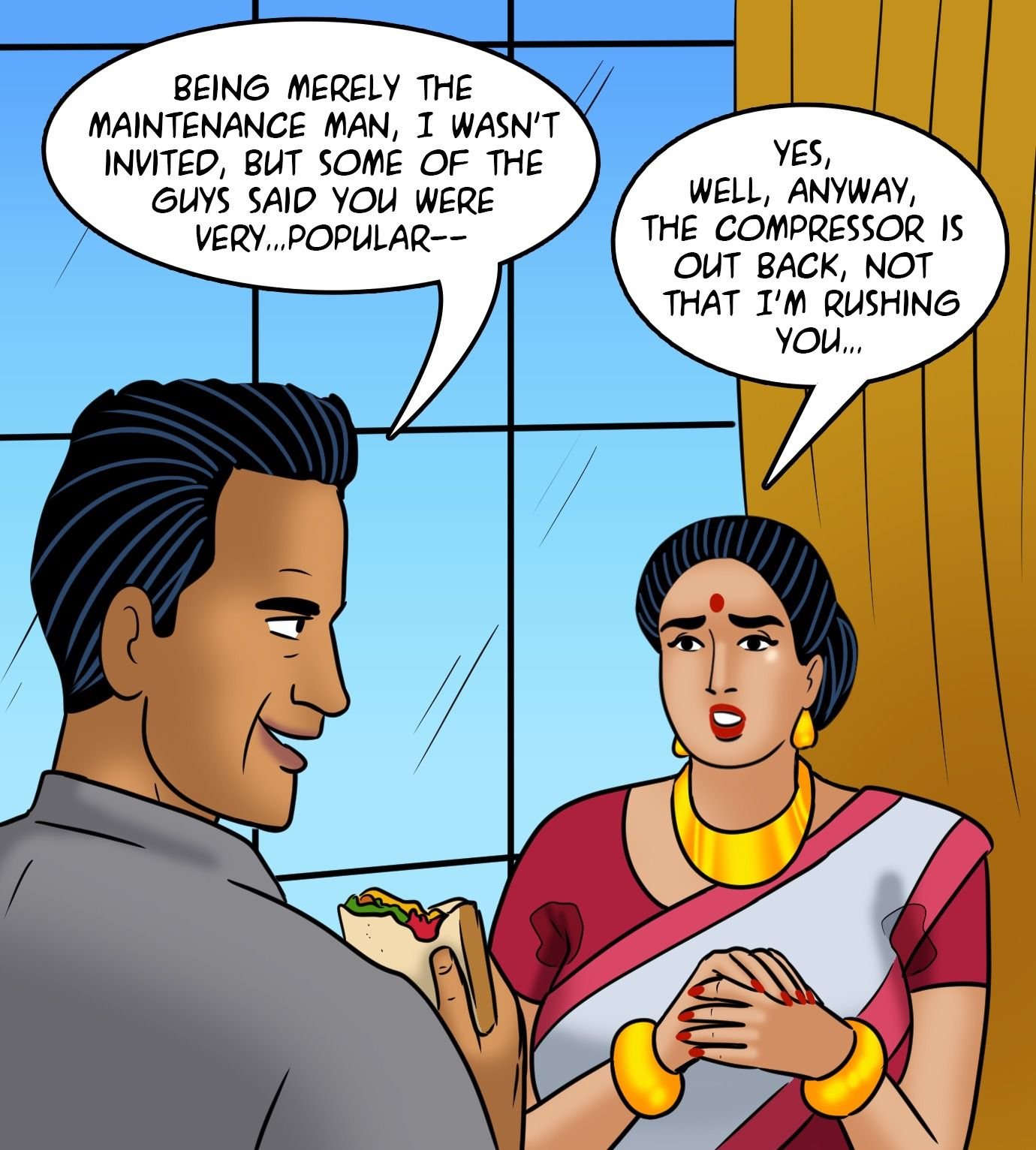 Velamma [Velamma] 113 . Velamma - Chapter 113 - Hot And Bothered [Velamma] – page 48
