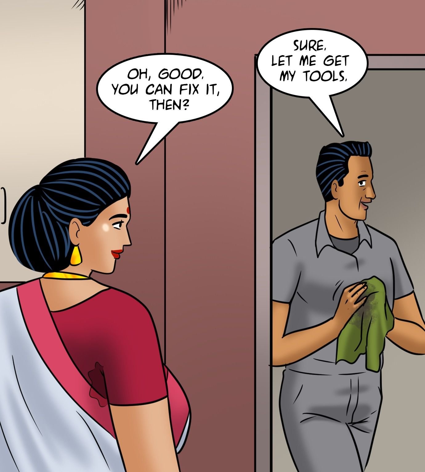 Velamma [Velamma] 113 . Velamma - Chapter 113 - Hot And Bothered [Velamma] – page 52
