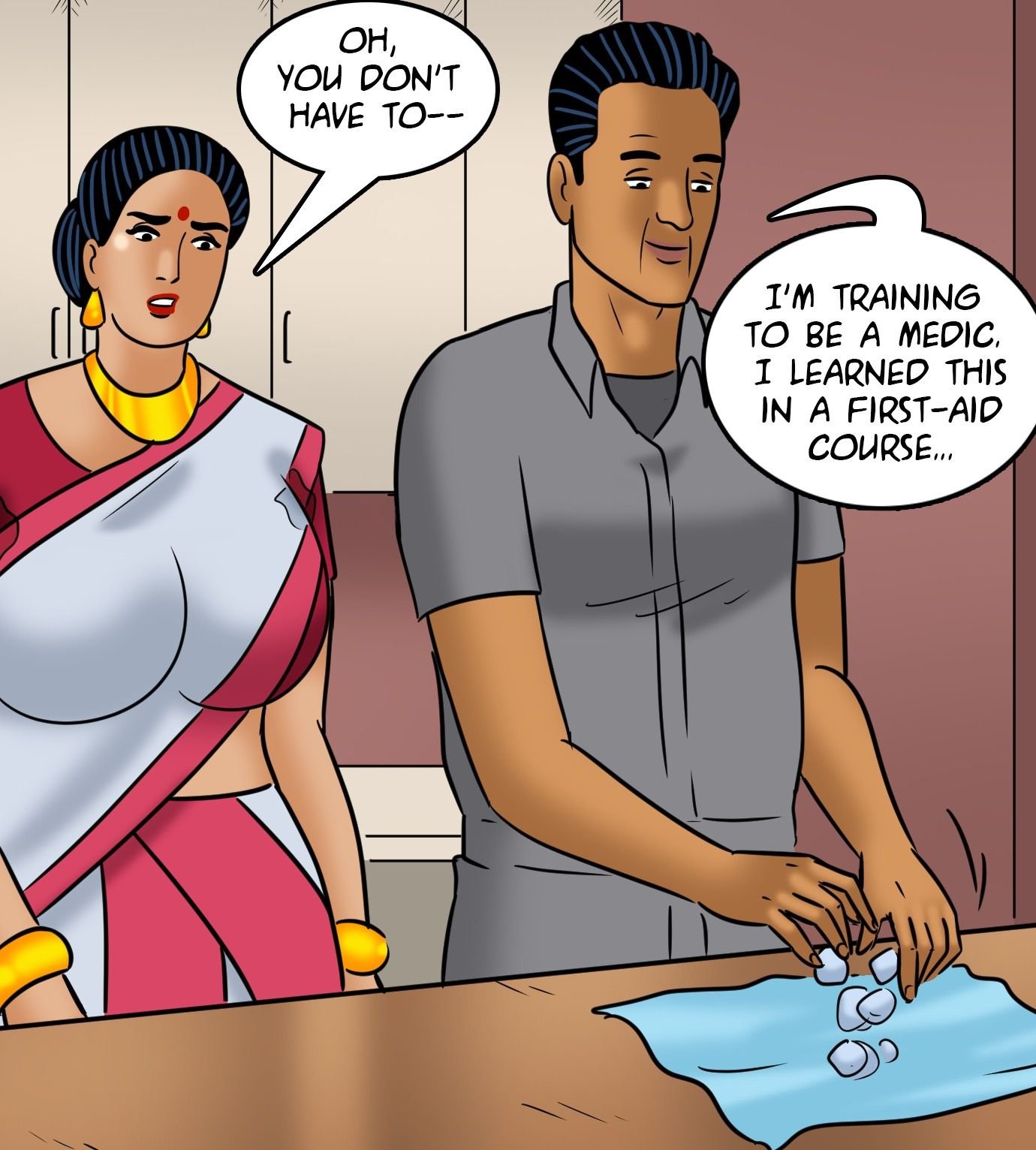 Velamma [Velamma] 113 . Velamma - Chapter 113 - Hot And Bothered [Velamma] – page 55