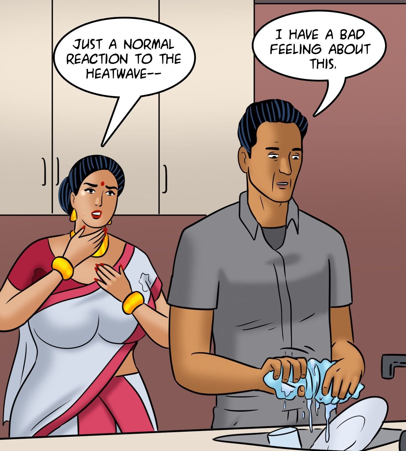 Velamma [Velamma] 113 . Velamma - Chapter 113 - Hot And Bothered [Velamma] – page 59