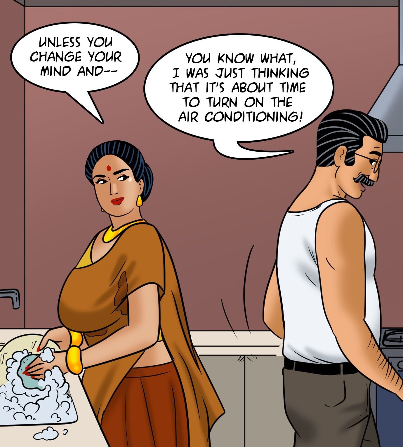 Velamma [Velamma] 113 . Velamma - Chapter 113 - Hot And Bothered [Velamma] – page 9