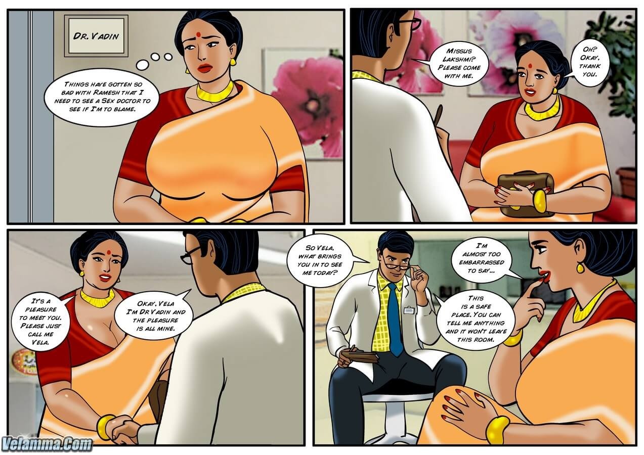 Velamma [Velamma] 37 . Velamma - Chapter 37 - A Sexy Visit To The Sex Doctor [Velamma] – page 12