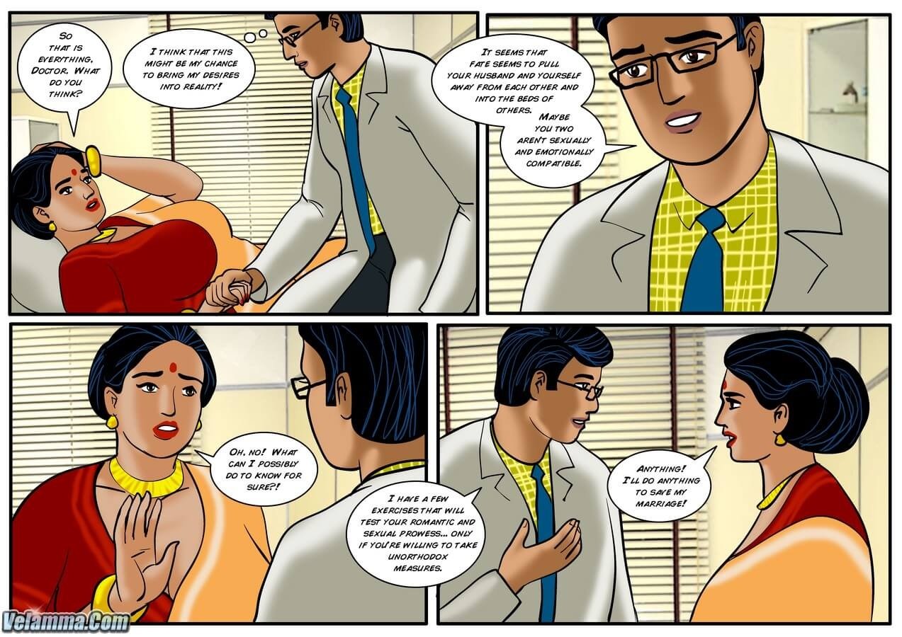 Velamma [Velamma] 37 . Velamma - Chapter 37 - A Sexy Visit To The Sex Doctor [Velamma] – page 15