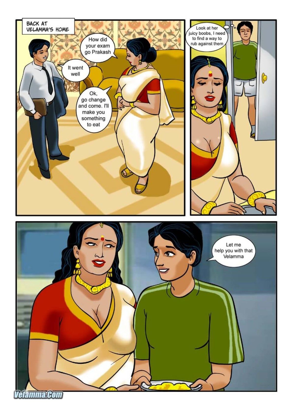Velamma [Velamma] 1 . Velamma - Chapter 1 - The Beginning [Velamma] – page 10