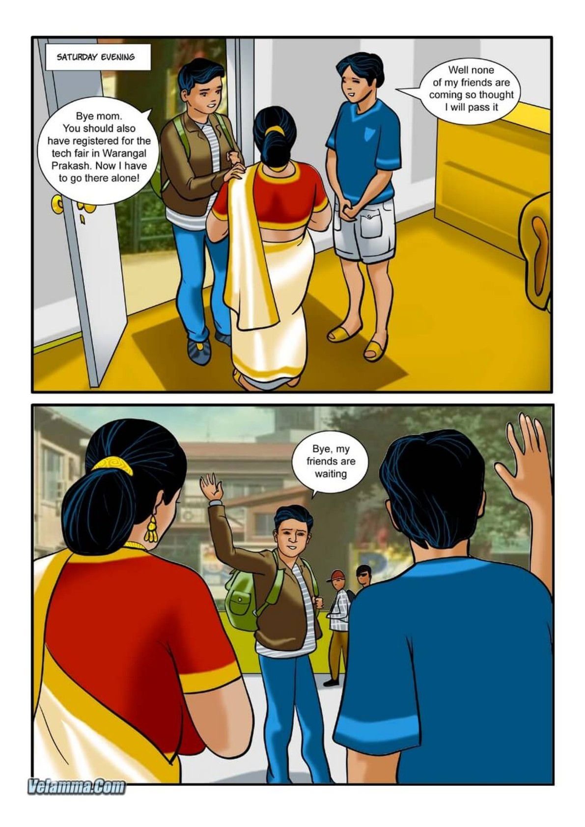 Velamma [Velamma] 1 . Velamma - Chapter 1 - The Beginning [Velamma] – page 13