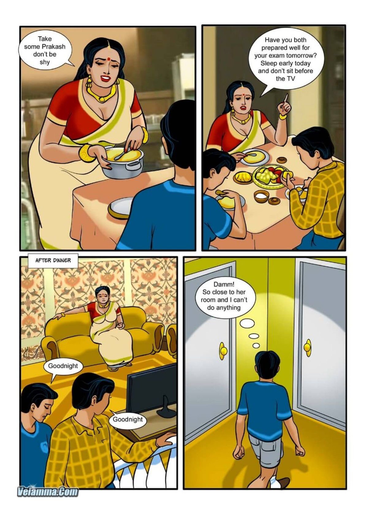 Velamma [Velamma] 1 . Velamma - Chapter 1 - The Beginning [Velamma] – page 7