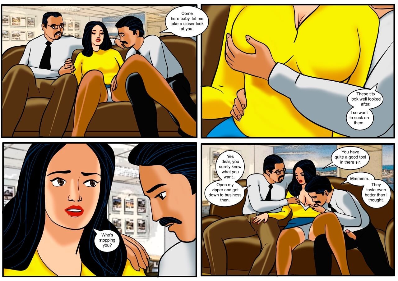 Velamma [Velamma] 15 . Velamma - Chapter 15 - The First Interview! [Velamma] – page 10