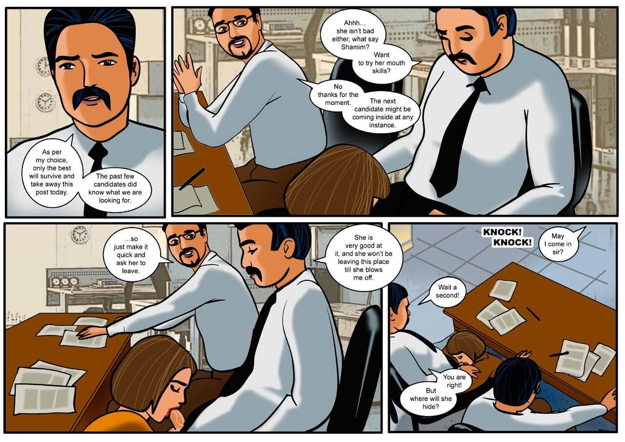 Velamma [Velamma] 15 . Velamma - Chapter 15 - The First Interview! [Velamma] – page 3