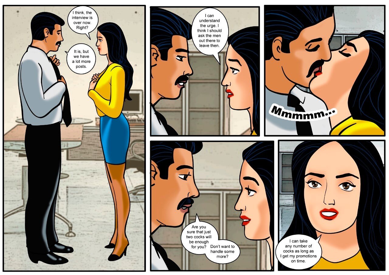Velamma [Velamma] 15 . Velamma - Chapter 15 - The First Interview! [Velamma] – page 30