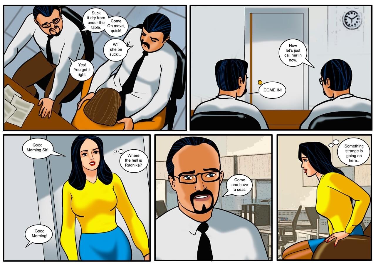 Velamma [Velamma] 15 . Velamma - Chapter 15 - The First Interview! [Velamma] – page 4