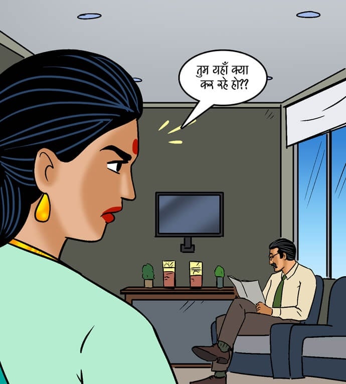 Velamma [Velamma] 99.5 . Velamma - Hindi - Chapter 99 - झगड़े कि सुलह [Velamma] – page 5