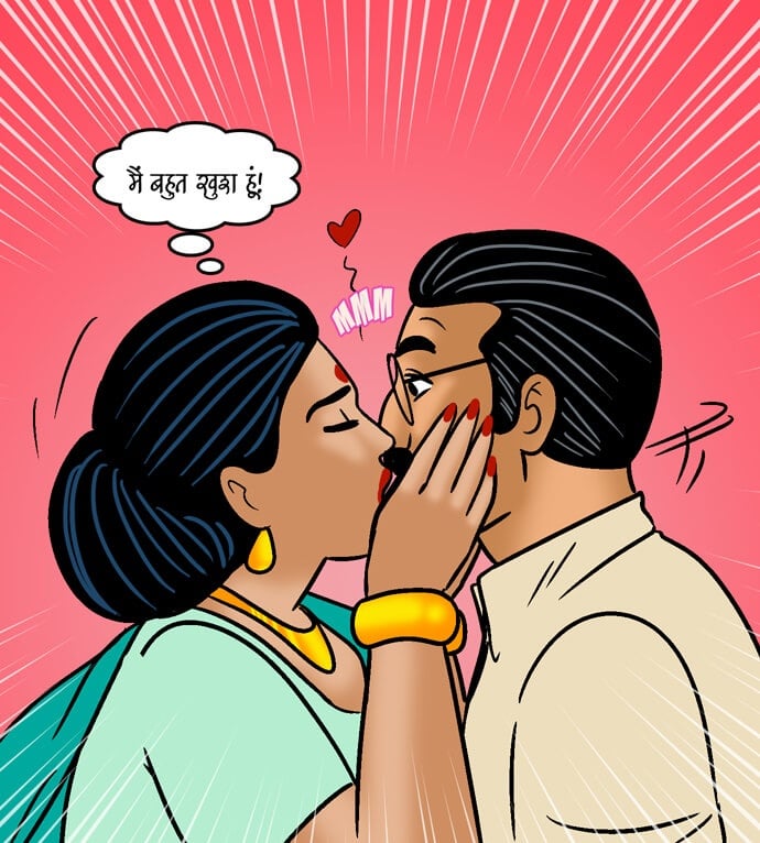 Velamma [Velamma] 99.5 . Velamma - Hindi - Chapter 99 - झगड़े कि सुलह [Velamma] – page 85
