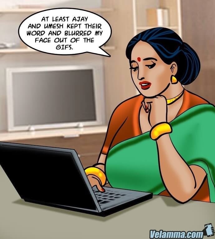Velamma [Velamma] 69 . Velamma - Chapter 69 - Peek-A-Boo, I See You! [Velamma] – page 153