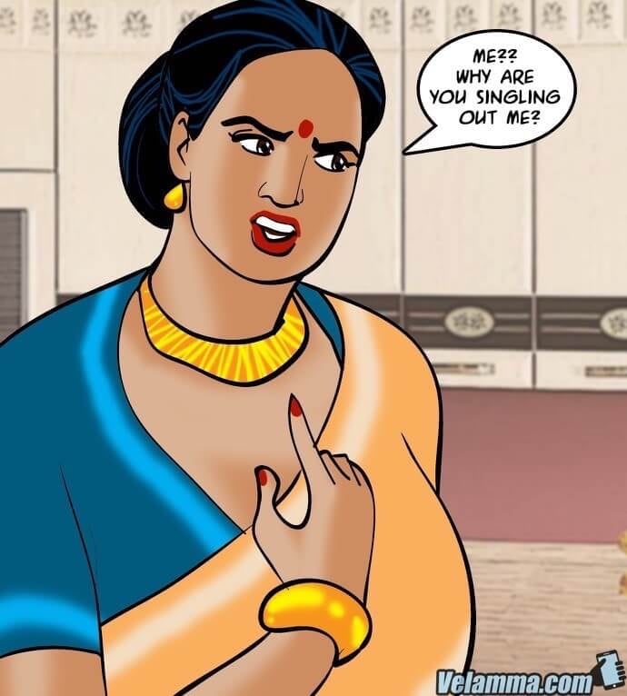 Velamma [Velamma] 69 . Velamma - Chapter 69 - Peek-A-Boo, I See You! [Velamma] – page 7