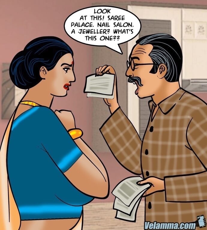 Velamma [Velamma] 69 . Velamma - Chapter 69 - Peek-A-Boo, I See You! [Velamma] – page 8