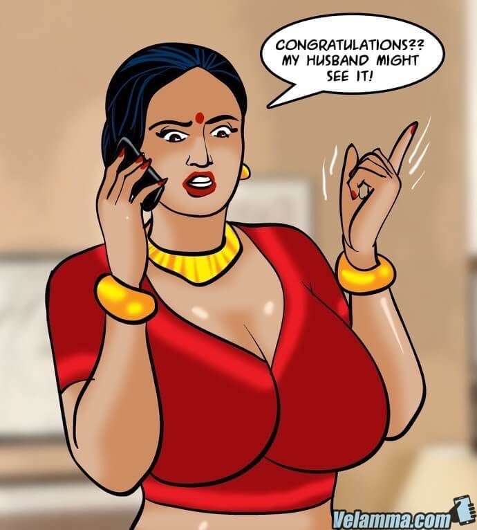 Velamma [Velamma] 69 . Velamma - Chapter 69 - Peek-A-Boo, I See You! [Velamma] – page 91