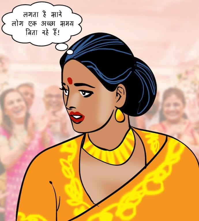 Velamma [Velamma] 96.5 . Velamma - Hindi - Chapter 96 - दोस्त किसलिये होते हैं [Velamma] – page 22