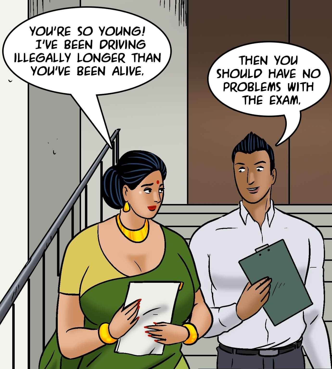 Velamma [Velamma] 104 . Velamma - Chapter 104 - Gearing Up For Sex [Velamma] – page 57