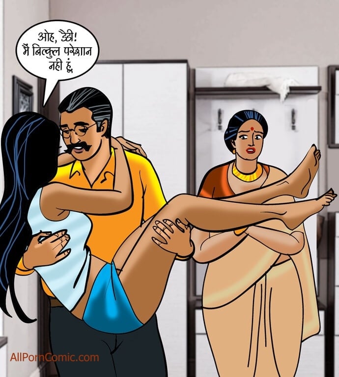 Velamma [Velamma] 91.5 . Velamma - Hindi - Chapter 91 - जैसी साँस, वैसी बहु [Velamma] – page 9