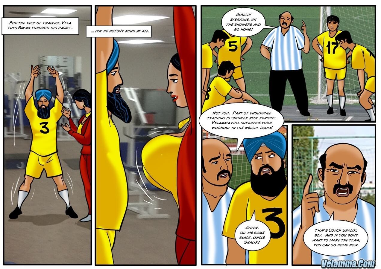 Velamma [Velamma] 43 . Velamma - Chapter 43 - Sexy Assistant Coach Velamma [Velamma] – page 15