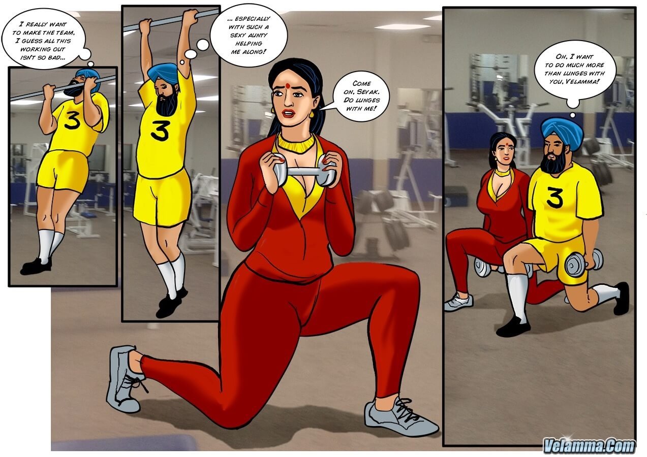Velamma [Velamma] 43 . Velamma - Chapter 43 - Sexy Assistant Coach Velamma [Velamma] – page 16